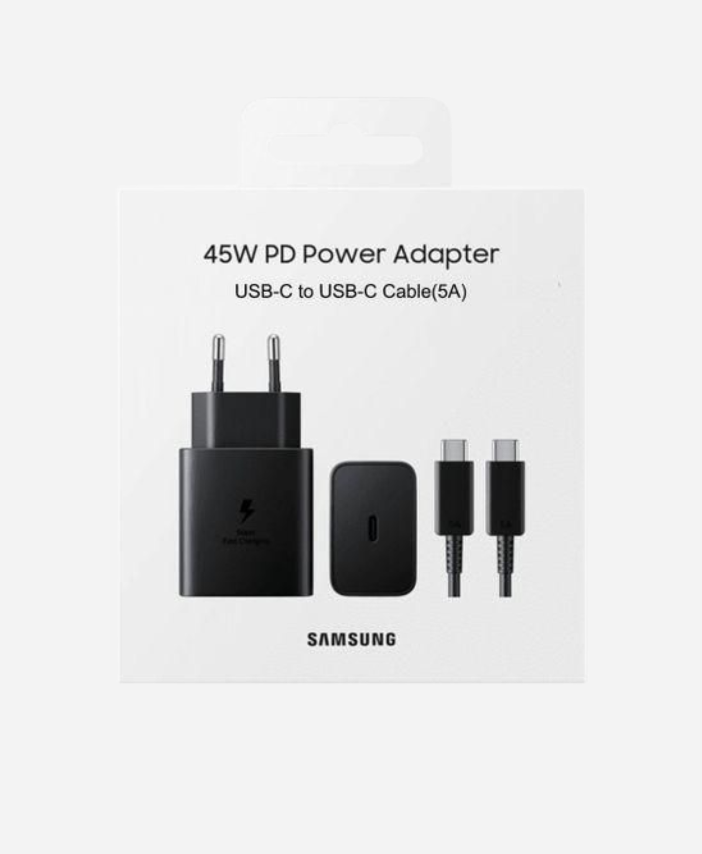 Samsung 45W PD Power Adapter with cable