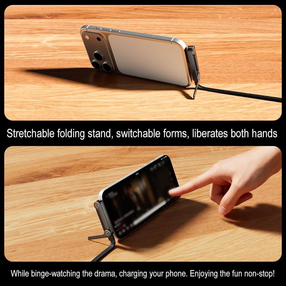 240W Fast Charging Foldable Mobile Phone Data Cable Multi-Angle Charging Non-Stop Phone